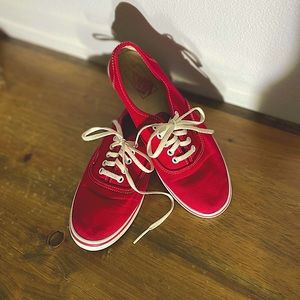 Classic Red Vans